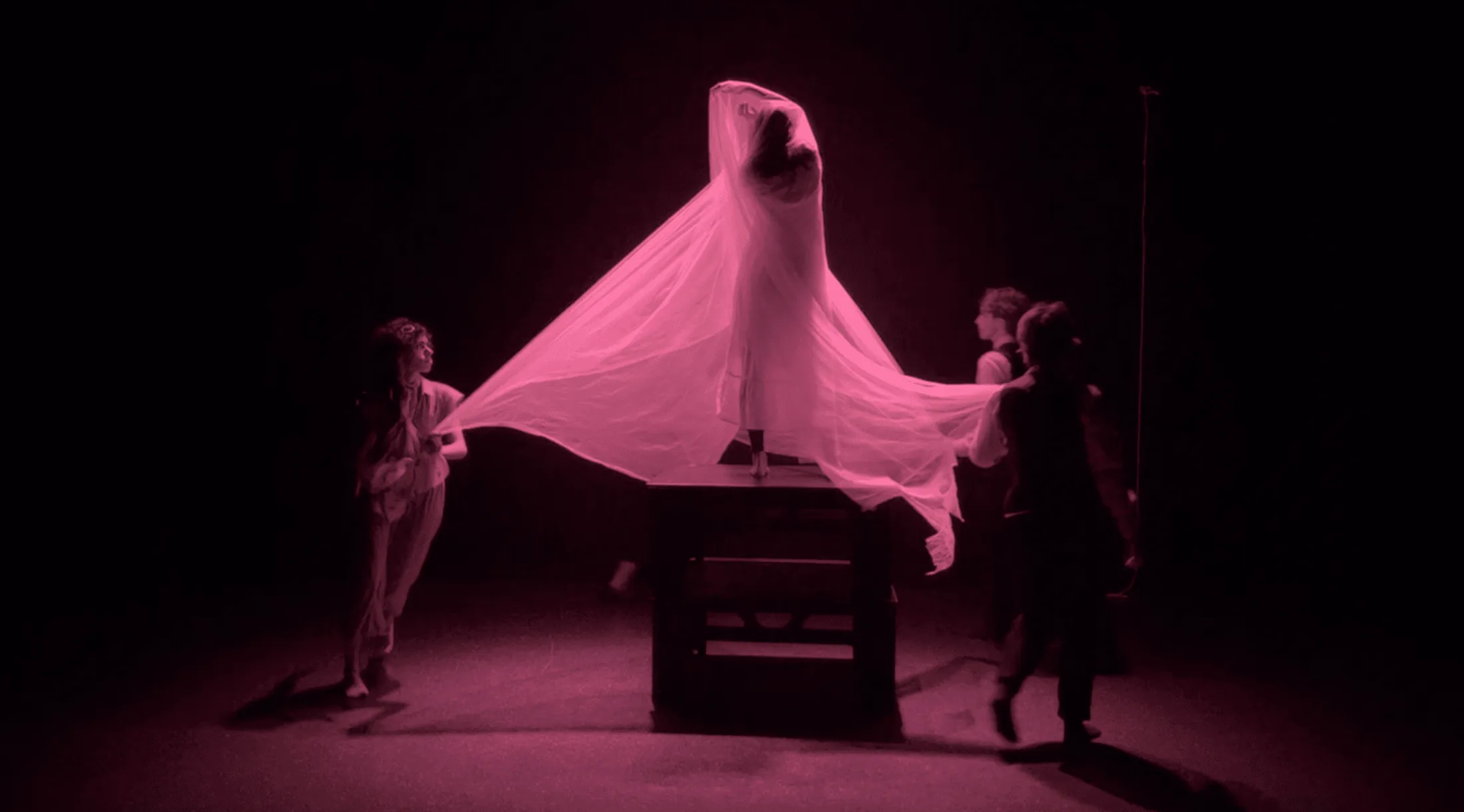 Photograph from Satoe Tohi's theater practice