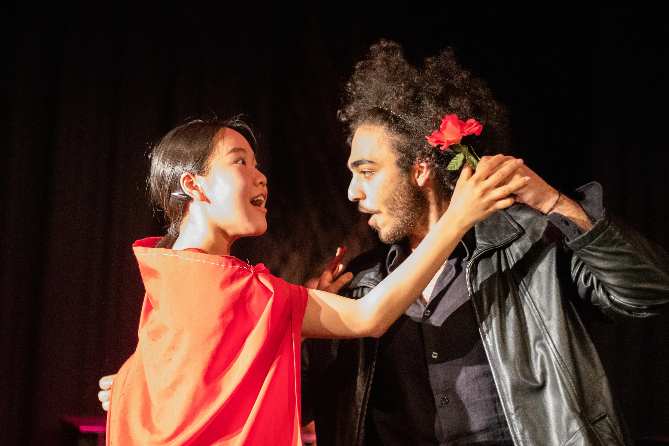 Photograph from Satoe Tohi's theater practice