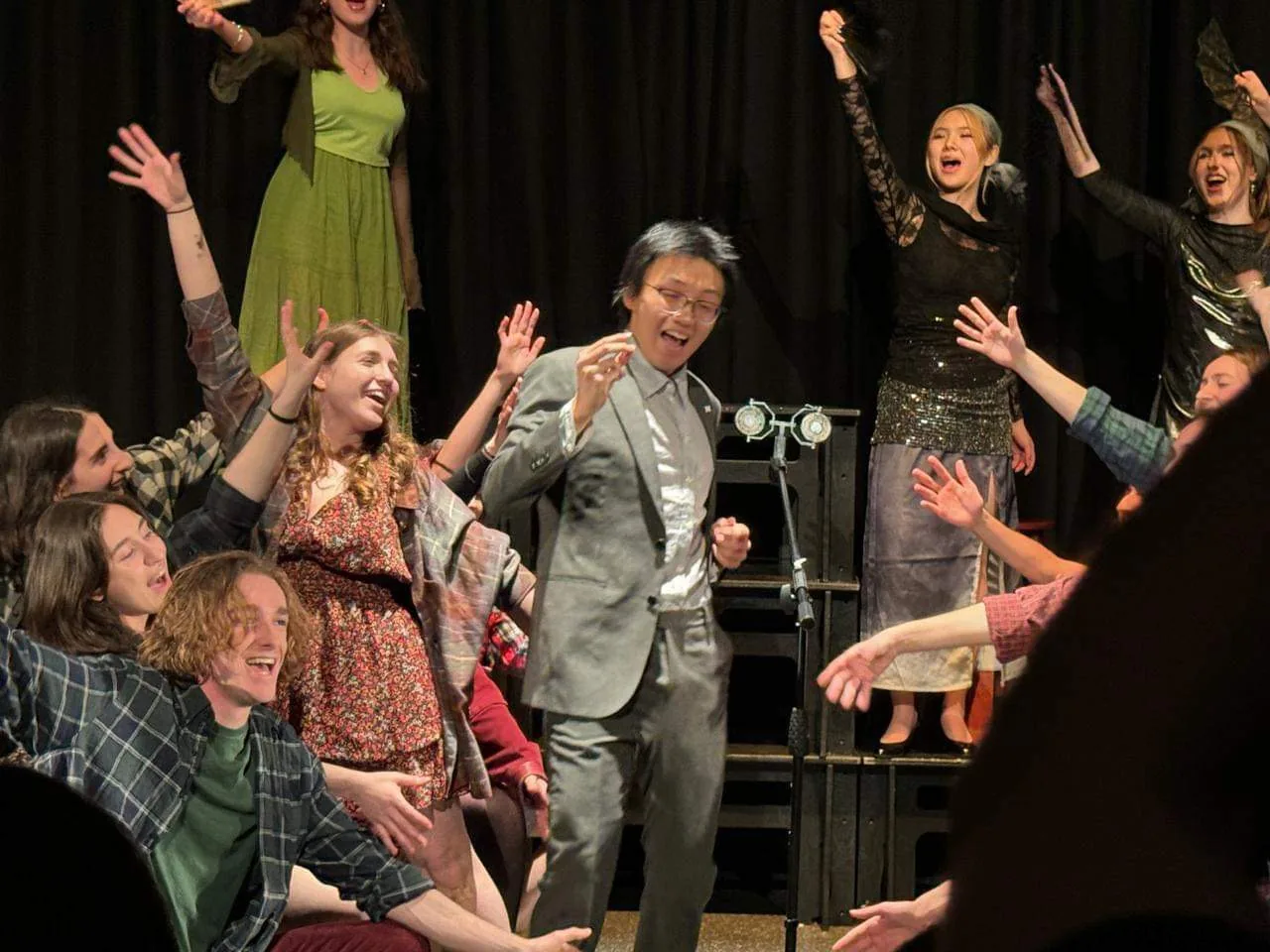 Photograph from Satoe Tohi's theater practice